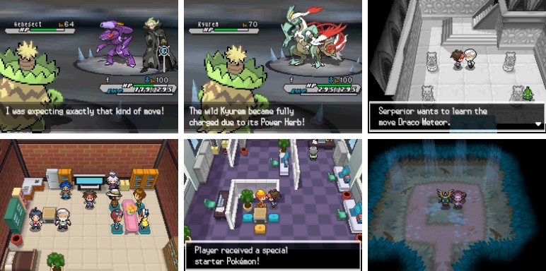 Pokemon Volt White 2 Redux Game Screenshots