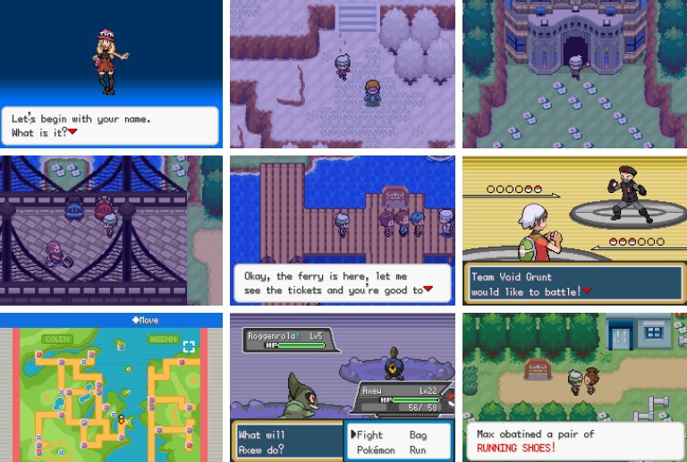 Pokemon Saiph game screenshots